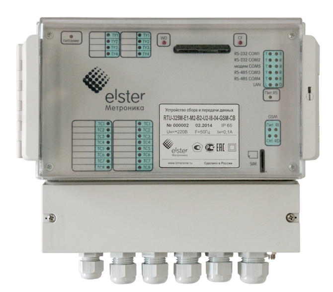 Устройство сбора и передачи данных ЭЛЬСТЕР RTU-325M-E1-M2-B2-I16-G-С Устройства сопряжения